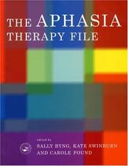 Cover of: Aphasia Therapy File