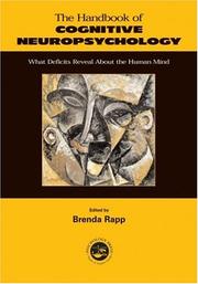 Cover of: Handbook of Cognitive Neuropsychology by Brenda Rapp, Brenda Rapp