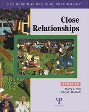 Cover of: Close Relationships by Reis & Rusbult