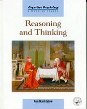 Cover of: Reasoning and Thinking (Cognitive Psychology, a Modular Course)