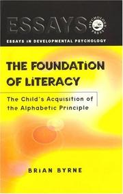 Cover of: The Foundation Of Literacy | Brian Byrne
