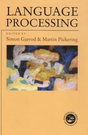 Language processing by S. C. Garrod