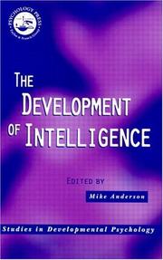 Cover of: The development of intelligence