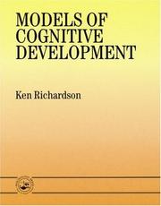Models of cognitive development by Ken Richardson
