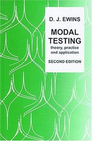 Modal testing by D. J. Ewins