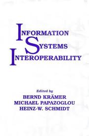 Cover of: Information systems interoperability