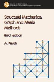 Cover of: Structural Mechanics: Graph and Matrix Methods (Computational Structures Technology)