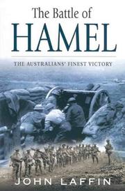 Cover of: The Battle of Hamel: the Australians' finest victory