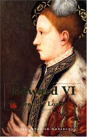 Cover of: Edward VI by Jennifer Loach
