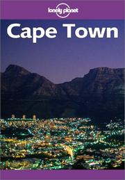 Cover of: Lonely Planet Cape Town by Simon Richmond, Jon Murray