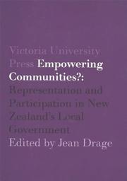 Cover of: Empowering communities? by edited by Jean Drage.