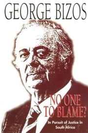 No one to blame? by George Bizos