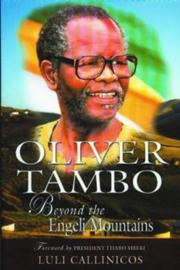 Cover of: Oliver Tambo: beyond the Engeli Mountains