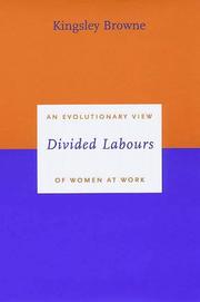 Cover of: Divided Labours: An Evolutionary View of Women at Work (Darwinism Today series)