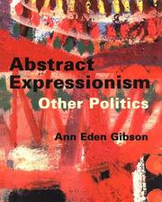 Cover of: Abstract Expressionism by Ann Eden Gibson