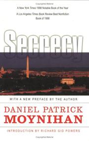 Cover of: Secrecy by Daniel Patrick Moynihan