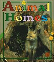 Cover of: Animal homes by Tammy Everts