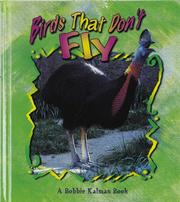 Cover of: Birds that don't fly by Bobbie Kalman