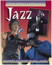 Cover of: Great African Americans in jazz by Carlotta Hacker