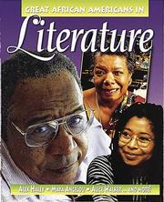 Cover of: Great African Americans in literature