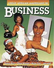 Cover of: Great African Americans in business by Pat Rediger