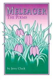 Cover of: Meleager the Poems by J. Clack