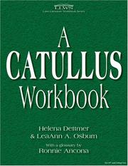 A Catullus workbook by Helena Dettmer, Leann Osburn, Ronnie Ancona