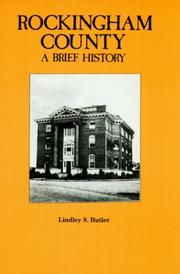 Cover of: Rockingham County: a brief history