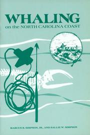 Cover of: Whaling on the North Carolina coast