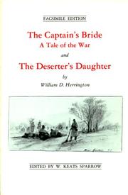Cover of: The captain's bride by Herrington, William D.