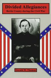 Cover of: Divided allegiances by Thomas, Gerald W.