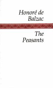 Cover of: The peasants by Honoré de Balzac