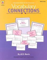 Cover of: Vocabulary Connections: Spirit Master Book Middle Grade II