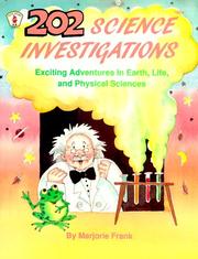 Cover of: Two Hundred and Two Science Investigations: Exciting Adventures in Earth, Life, and Physical Sciences (Kids' Stuff)