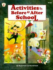Cover of: Activities for before & after school