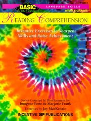 Cover of: Reading Comprehension: Inventive Exercises to Sharpen Skills and Raise Achievement (Basic, Not Boring 6  to  8)