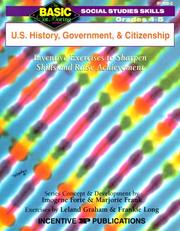 Cover of: U.S. History, Government, and Citizenship | Imogene Forte