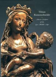 Cover of: Tilman Riemenschneider by Julien Chapuis