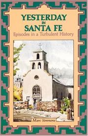 Cover of: Yesterday in Santa Fe