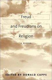 Cover of: Freud and Freudians on Religion: A Reader