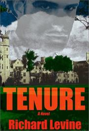 Cover of: Tenure: a novel