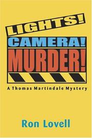 Cover of: Lights! camera! murder!: a Thomas Martindale mystery