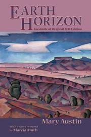 Cover of: Earth Horizon (Southwest Heritage)
