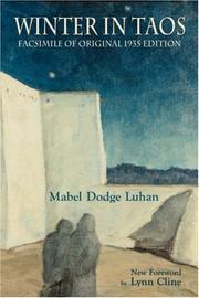 Cover of: Winter in Taos by Mabel Dodge Luhan