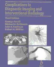 Cover of: Complications in diagnostic and interventional radiology