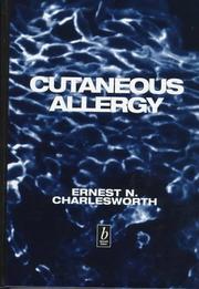 Cover of: Cutaneous allergy | 