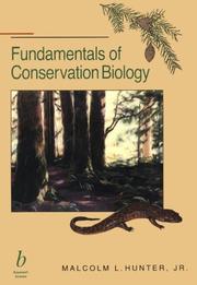 Fundamentals of conservation biology by Malcolm L. Hunter