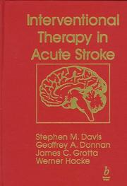 Cover of: Interventional therapy in acute stroke