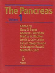 The pancreas by H. G. Beger