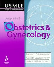Blueprints in obstetrics and gynecology by Tamara L. Callahan